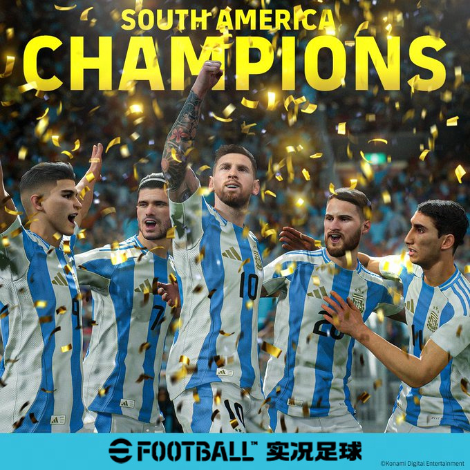 阿根廷男子足球队一路逆袭夺冠
